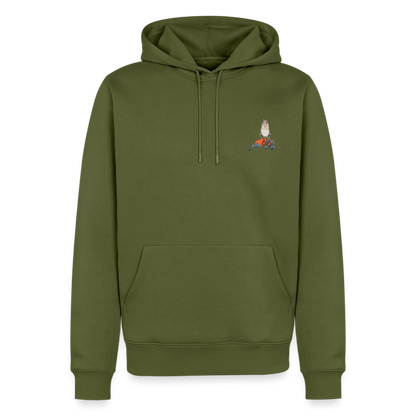 Mittelalterliche Tier Hoodie | Falscher Reiter - Khaki