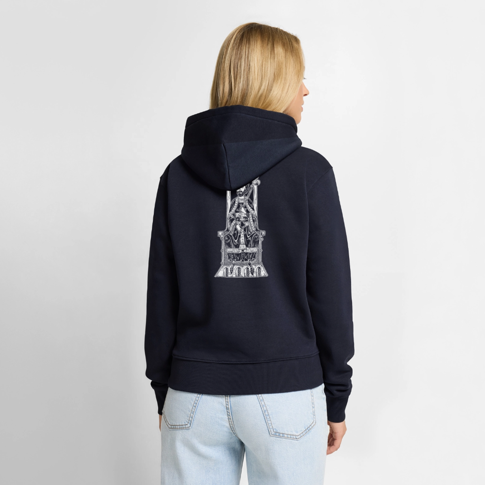 NEUES PROD FRAUEN HOODIE Friedrich Barbarossa - Navy