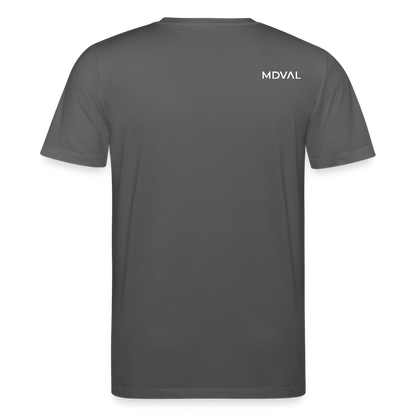 Mittelalterlicher Helm T-Shirt I "Dargen" I Hochmittelalter I dunkel I Bio-Shirt - Anthrazit