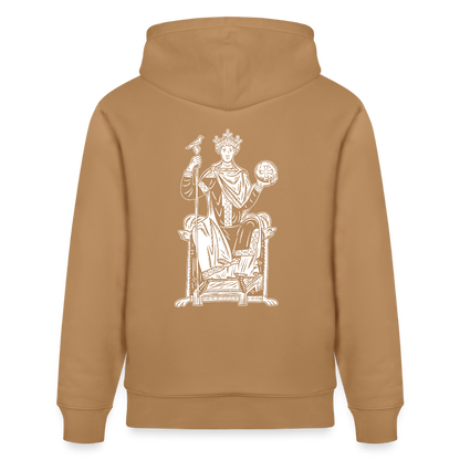 Mittelalterliche Quelle Kaiser Otto III I Bio-Hoodie - Karamell 