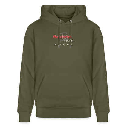 Geschichtsfenster Mittelalter Hoodie | Heiliger Georg Bio Hoodie - Khaki Grün