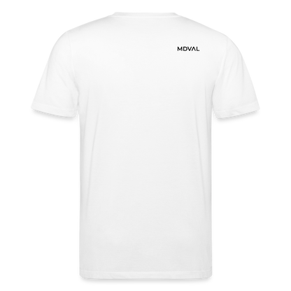 Mittelalterliches Schwert T-Shirt I "swertelin" I Hochmittelalter I hell I Bio-Shirt - Weiß