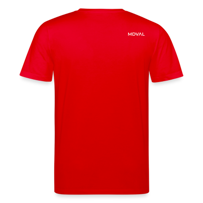 Mittelalterliches Schwert T-Shirt I "Gueðesweord" I Frühmittelalter I dunkel I Bio-Shirt - Rot