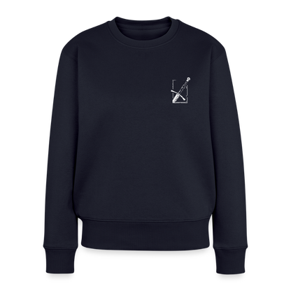 Mittelalter Schwert Pullover I "langes swertt" - Navy