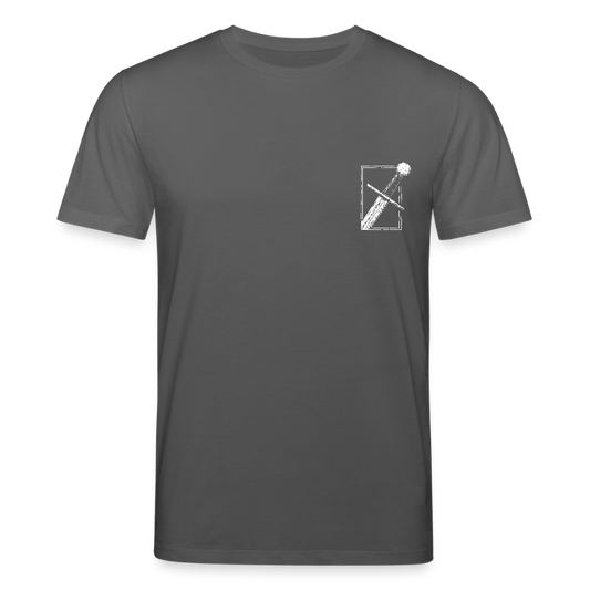Mittelalterliches Schwert T-Shirt I "swertelin" I Hochmittelalter I dunkel I Bio-Shirt - Anthrazit