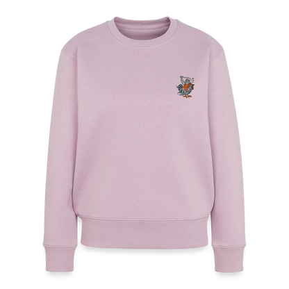 Mittelalterliche Tiere Pullover I Kampfhühnchen - Altrosa