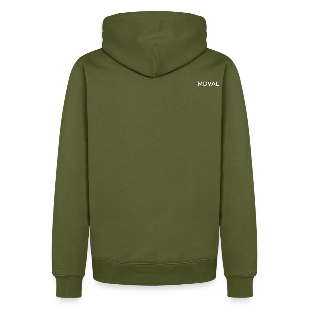 Mittelalter Tiere Hoodie | Tjostender Hase - Khaki
