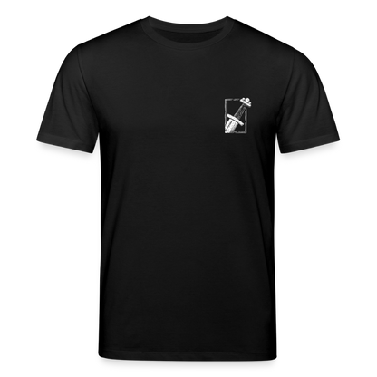Mittelalterliches Schwert T-Shirt I "Gueðesweord" I Frühmittelalter I dunkel I Bio-Shirt - Schwarz