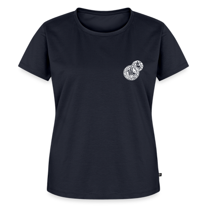 NEUES PROD Bio-Shirt Damen Templer Siegel - Navy