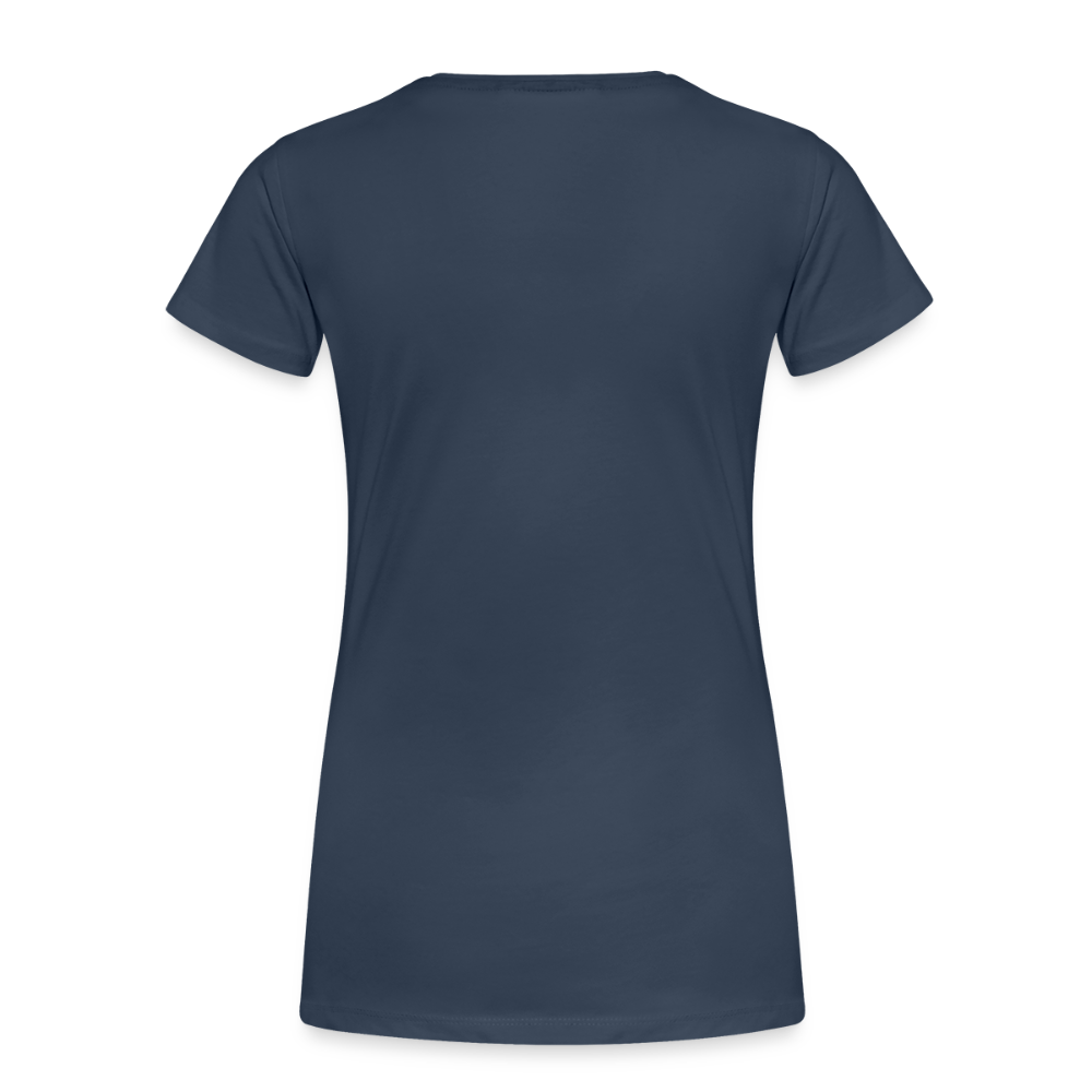Mittelalter Shirt MDVAL Logo I tight fit I Damen - Navy