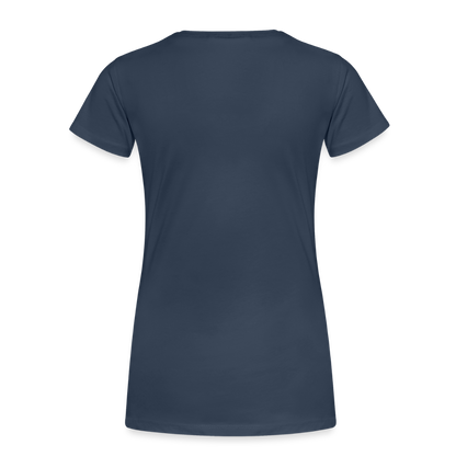Mittelalter Shirt MDVAL Logo I tight fit I Damen - Navy
