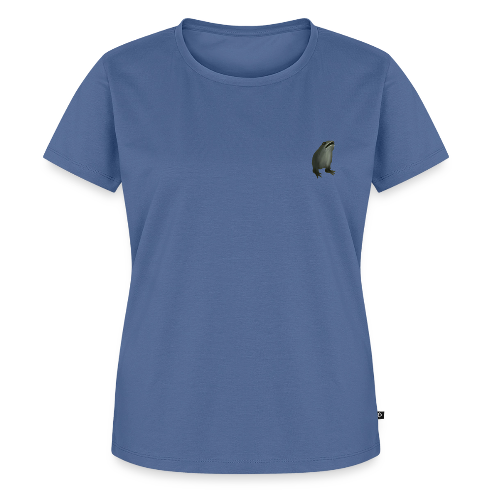 Mittelalterliche Tiere Shirt | Frosch ohne Arme - Taubenblau