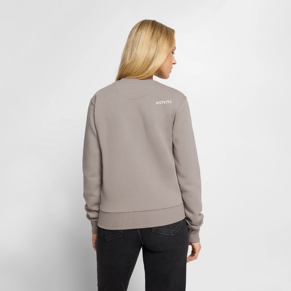 Mittelalter Tiere Pullover I Tjostender Hase - Taupe