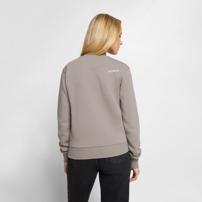 Mittelalter Tiere Pullover I Tjostender Hase - Taupe