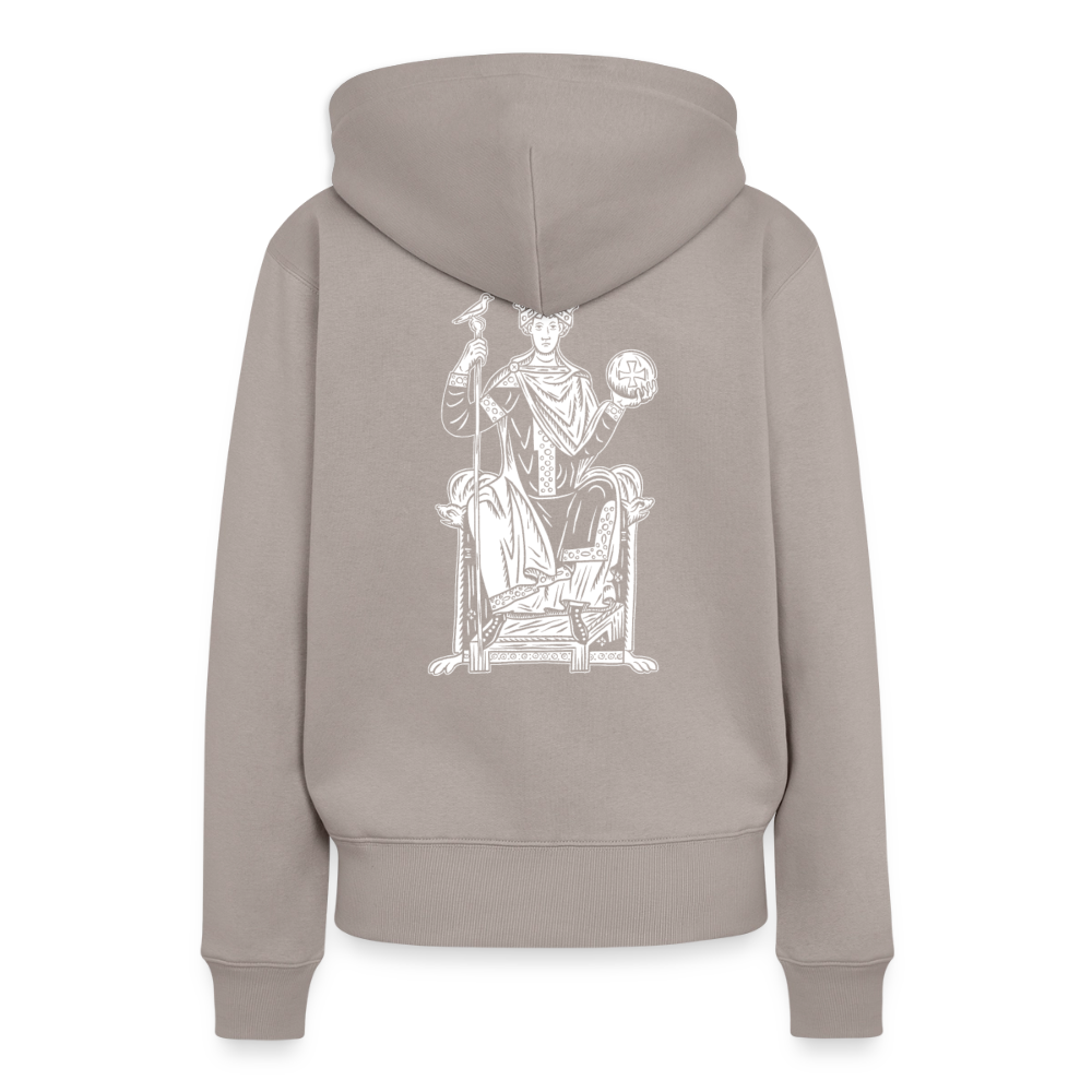 Mittelalter Hoodie | Kaiser Otto III. - Taupe