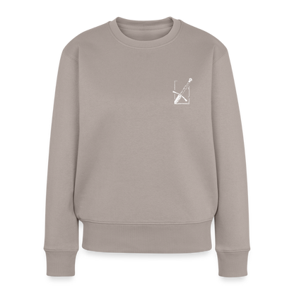 Mittelalter Schwert Pullover I "langes swertt" - Taupe