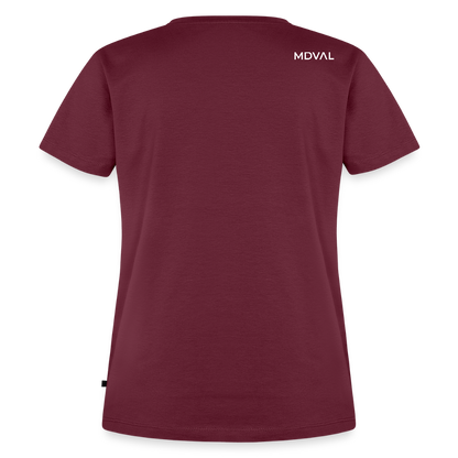 NEUES PROD Bio-Shirt Damen Swertelin - Burgunderrot