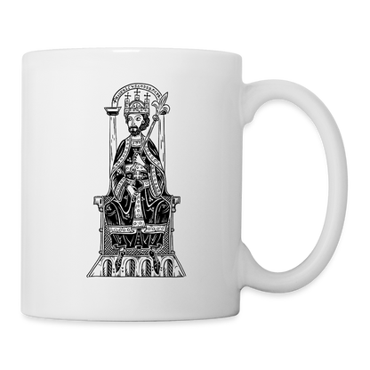 Friedrich I. Barbarossa Tasse Mittelalter - Weiß