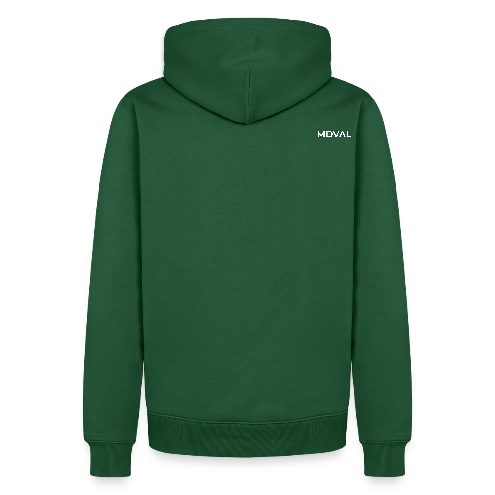 NEUES PROD Männer Premium Hoodie Königskatze - Flaschengrün