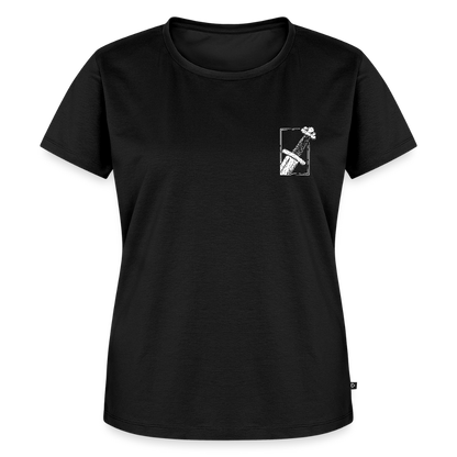 NEUES PROD Bio-Shirt Damen Gueðesweord - Schwarz