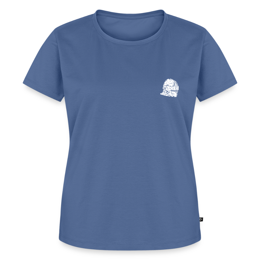 NEUES PROD Bio-Shirt Damen Schaller - Taubenblau