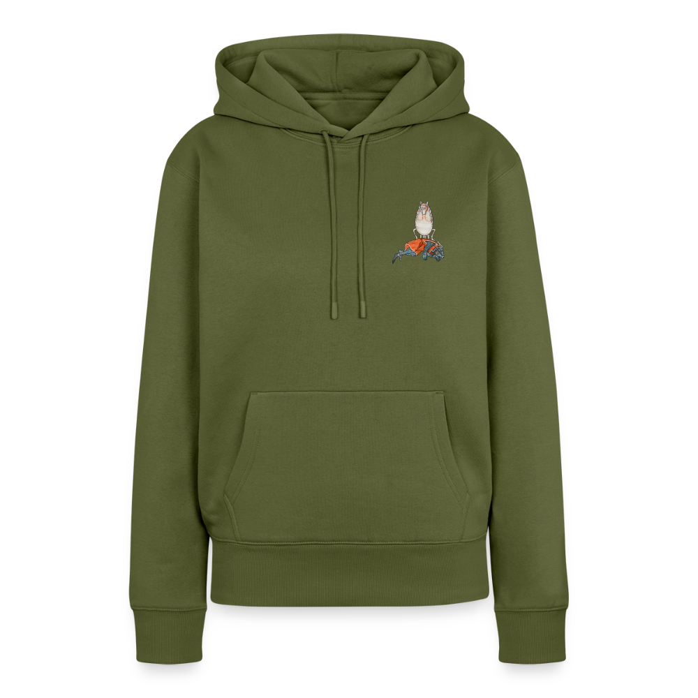 Mittelalter Tiere Hoodie | Falscher Reiter - Khaki