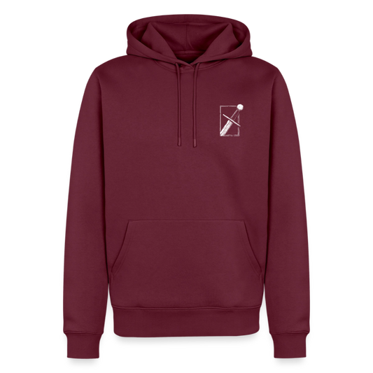 NEUES PROD Männer Premium Hoodie Homi Gehilz - Burgunderrot
