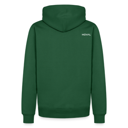 Mittelalter Tiere Hoodie | Tjostender Hase - Flaschengrün