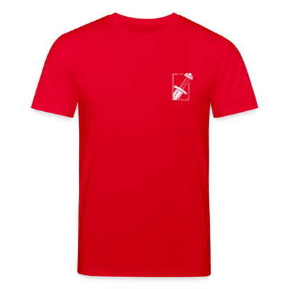 Mittelalterliches Schwert T-Shirt I "Gueðesweord" I Frühmittelalter I dunkel I Bio-Shirt - Rot