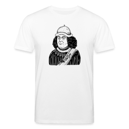 Mittelalterliche Quelle I Oswald von Wolkenstein I front I hell I Bio-Shirt - Weiß