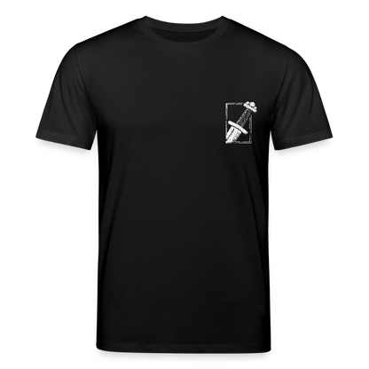 Mittelalterliches Schwert T-Shirt I "Gueðesweord" I Frühmittelalter I dunkel I Bio-Shirt - Schwarz