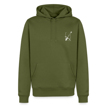 NEUES PROD Männer Premium Hoodie SpäMi Gehilz - Khaki