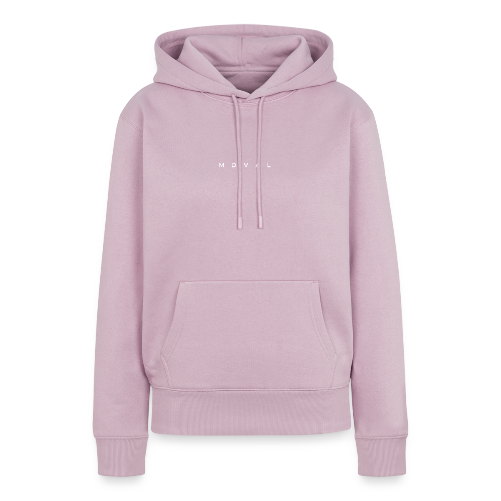 NEUES PROD FRAUEN HOODIE Walther von der Vogelweide - Altrosa