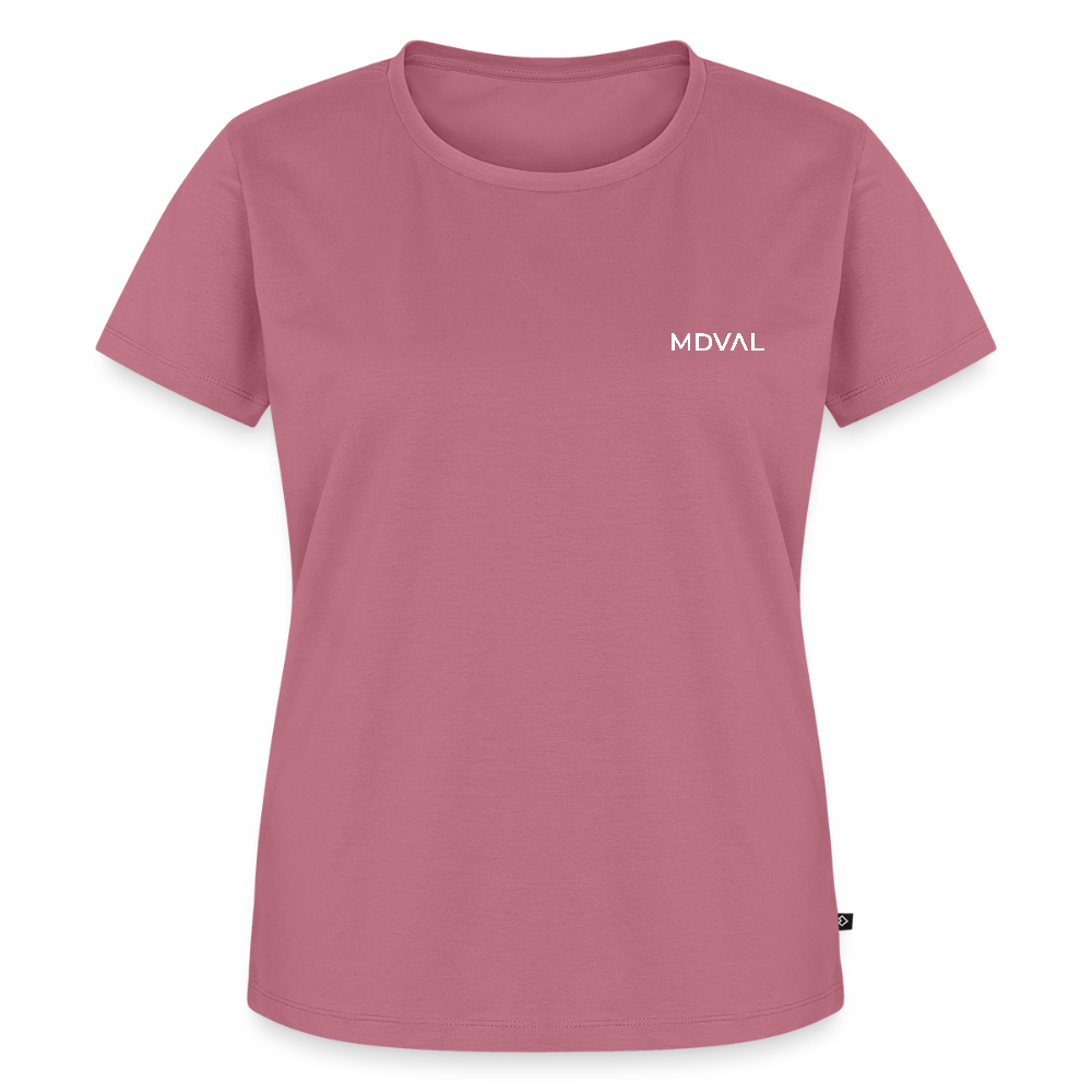 NEUES PROD Bio-Shirt Damen Walther von der Vogelweide - Mauve