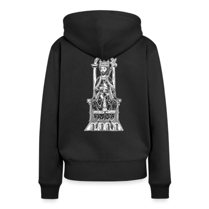 NEUES PROD FRAUEN HOODIE Friedrich Barbarossa - Schwarz