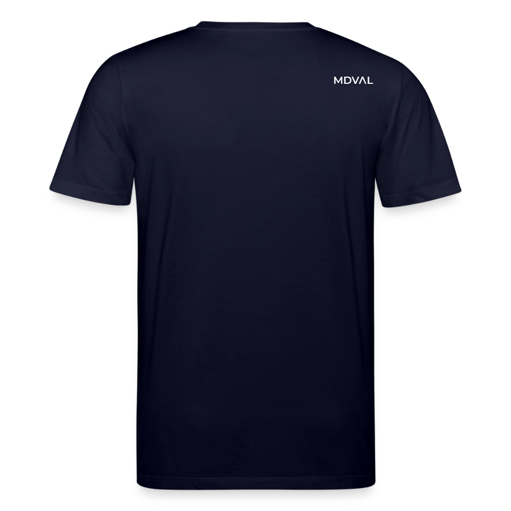 Mittelalterliche Tiere T-Shirt I "Falscher Reiter" I dunkel I Bio-Shirt - Navy
