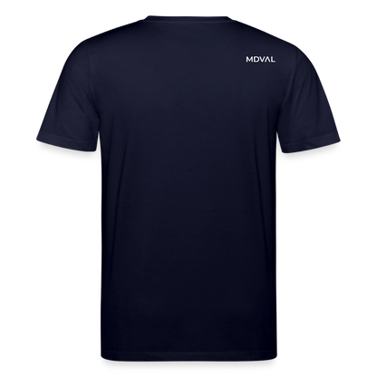 Mittelalterliche Tiere T-Shirt I "Falscher Reiter" I dunkel I Bio-Shirt - Navy