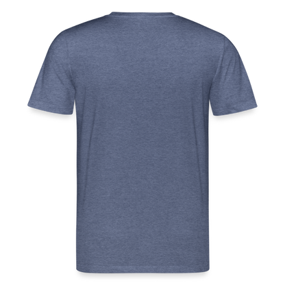 Mittelalter Shirt MDVAL Logo | Unisex | Bio-Shirt - Dunkelblau meliert