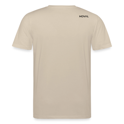 Templer Shirt | Siegel des Templerordens "Zwei Reiter auf einem Pferd" | hell | Bio-Shirt - Beige