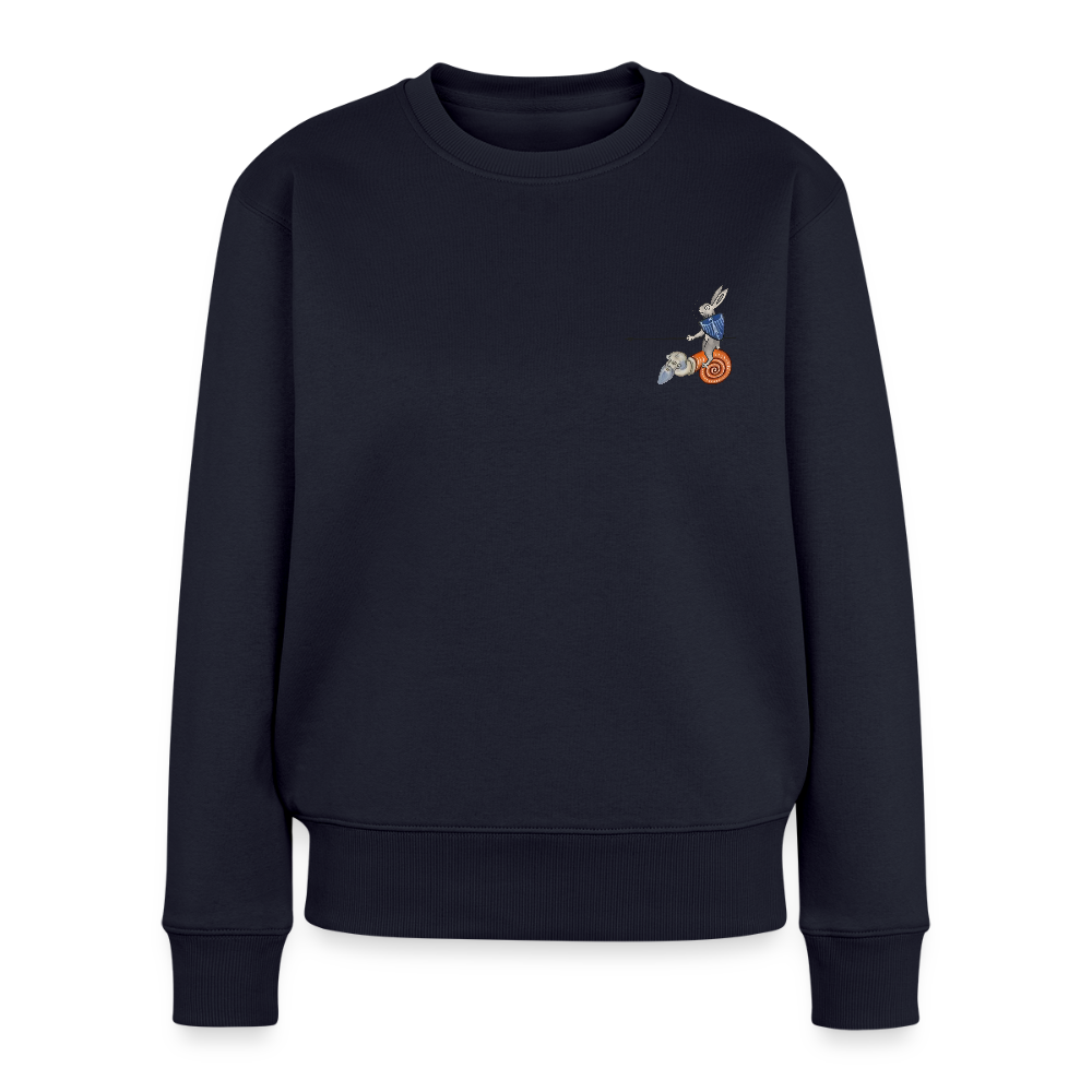Mittelalter Tiere Pullover I Tjostender Hase - Navy