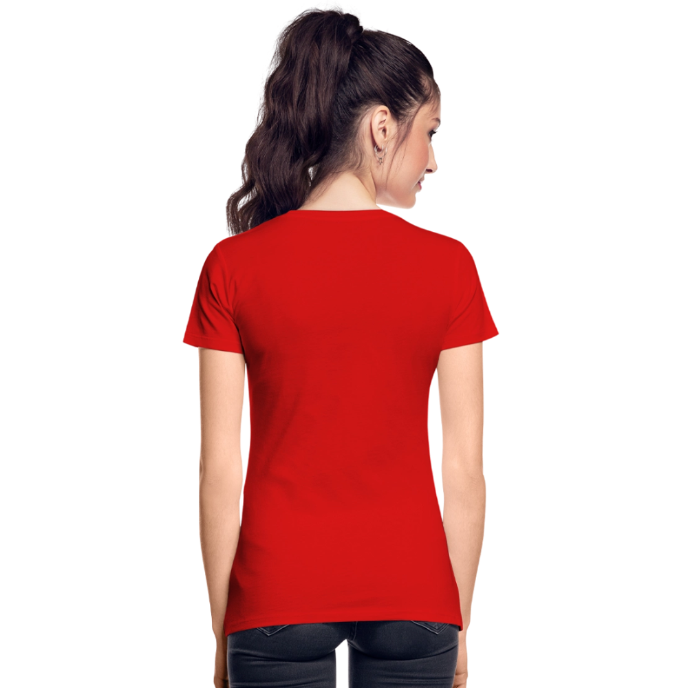 Mittelalter Shirt MDVAL Logo I tight fit I Damen - Rot
