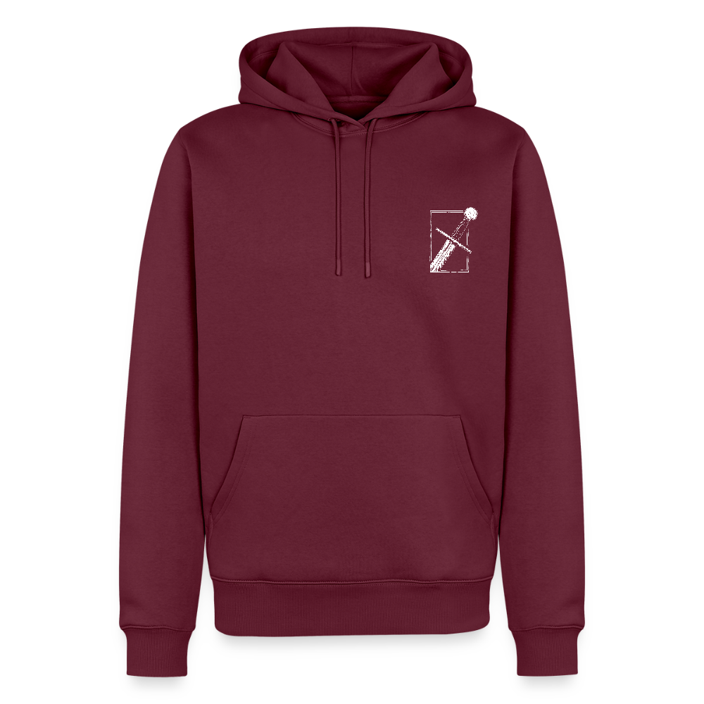 NEUES PROD Männer Premium Hoodie Homi Gehilz - Burgunderrot