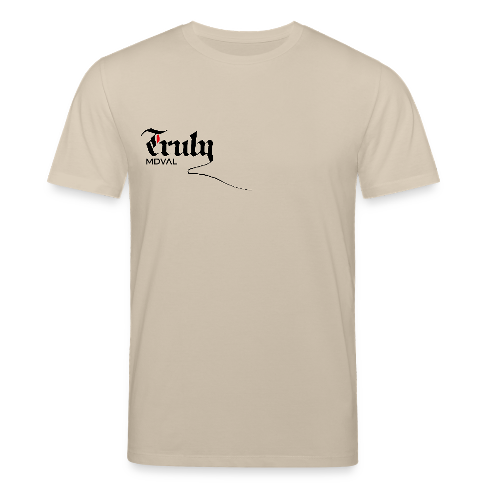 Mittelalter T-Shirt Kalligraphie Textura I hell - Beige