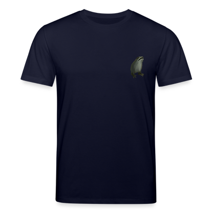 Mittelalterliche Tiere T-Shirt I "Frosch ohne Arme" I dunkel I Bio-Shirt - Navy