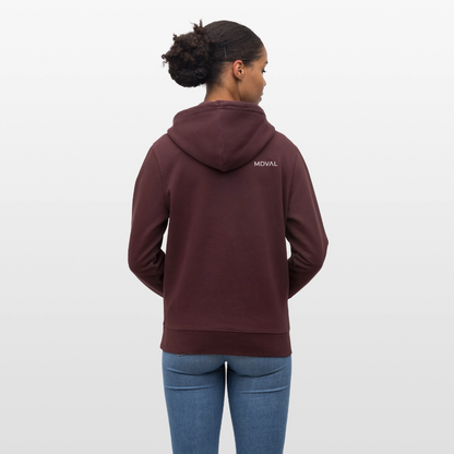 Mittelalterlicher Codex I Kaiser Otto III I front I Bio-Hoodie - Maroon