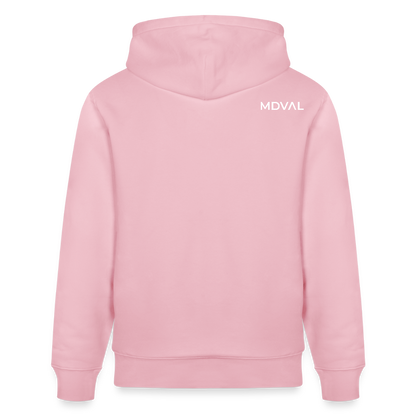 Mittelalterlicher Codex I Kaiser Otto III I front I Bio-Hoodie - Hellrosa
