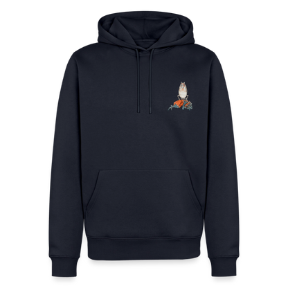 Mittelalterliche Tier Hoodie | Falscher Reiter - Navy