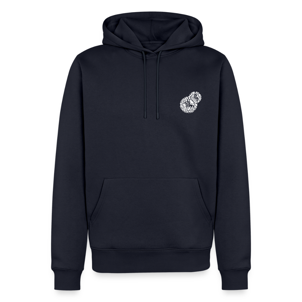 NEUES PROD Männer Premium Hoodie Templersiegel - Navy