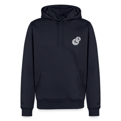 NEUES PROD Männer Premium Hoodie Templersiegel - Navy