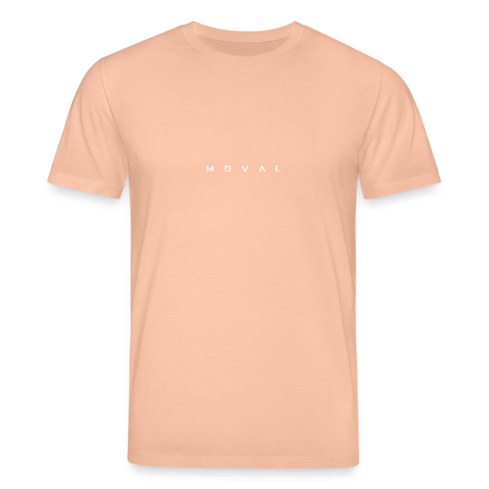 Mittelalter Shirt MDVAL Logo | Unisex | Bio-Shirt - Pfirsich